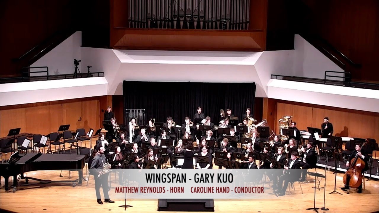 WINGSPAN for Solo Horn and Concert Band - Gary Kuo - Matthew Reynolds - University of Oklahoma
