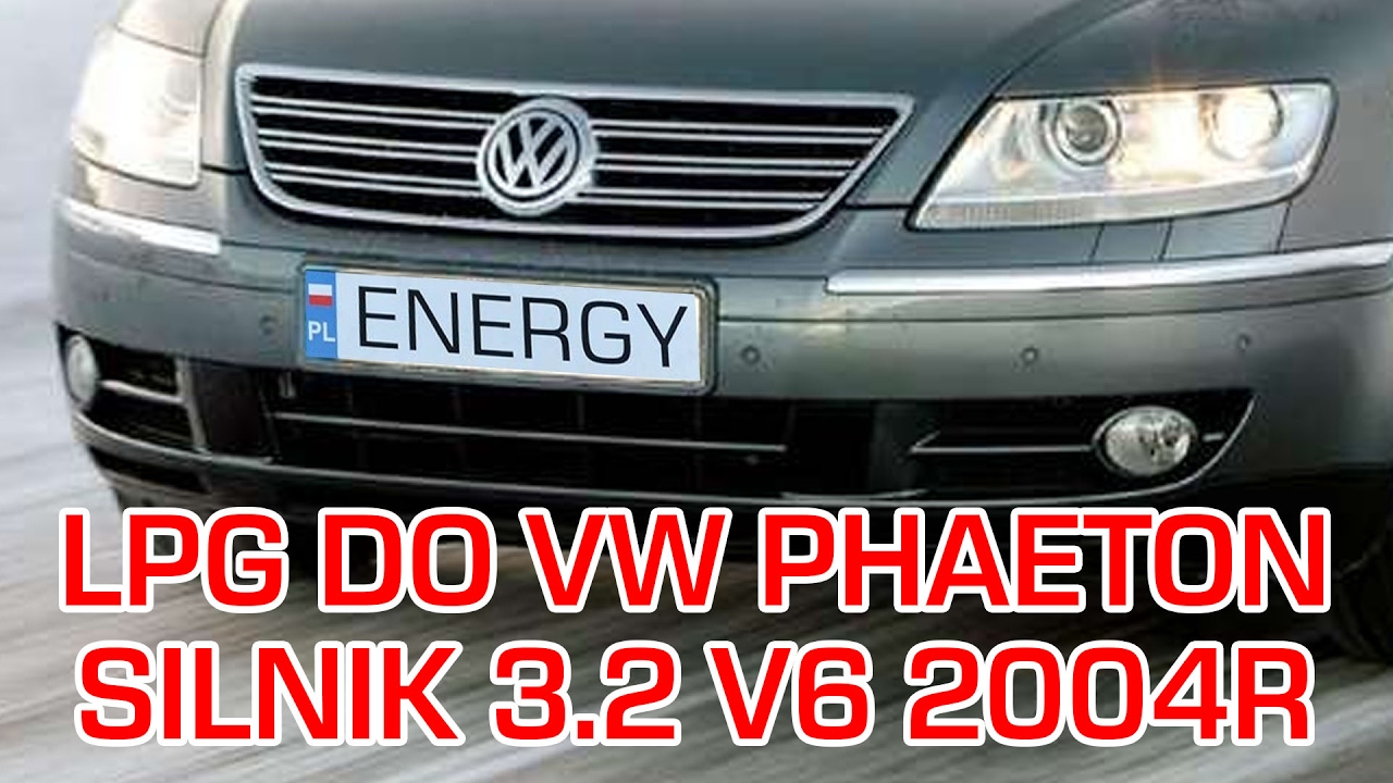 Montaż LPG Volkswagen Phaeton z 3.2 V6 2004r w Energy Gaz Polska VW na gaz BRC SQ P&D