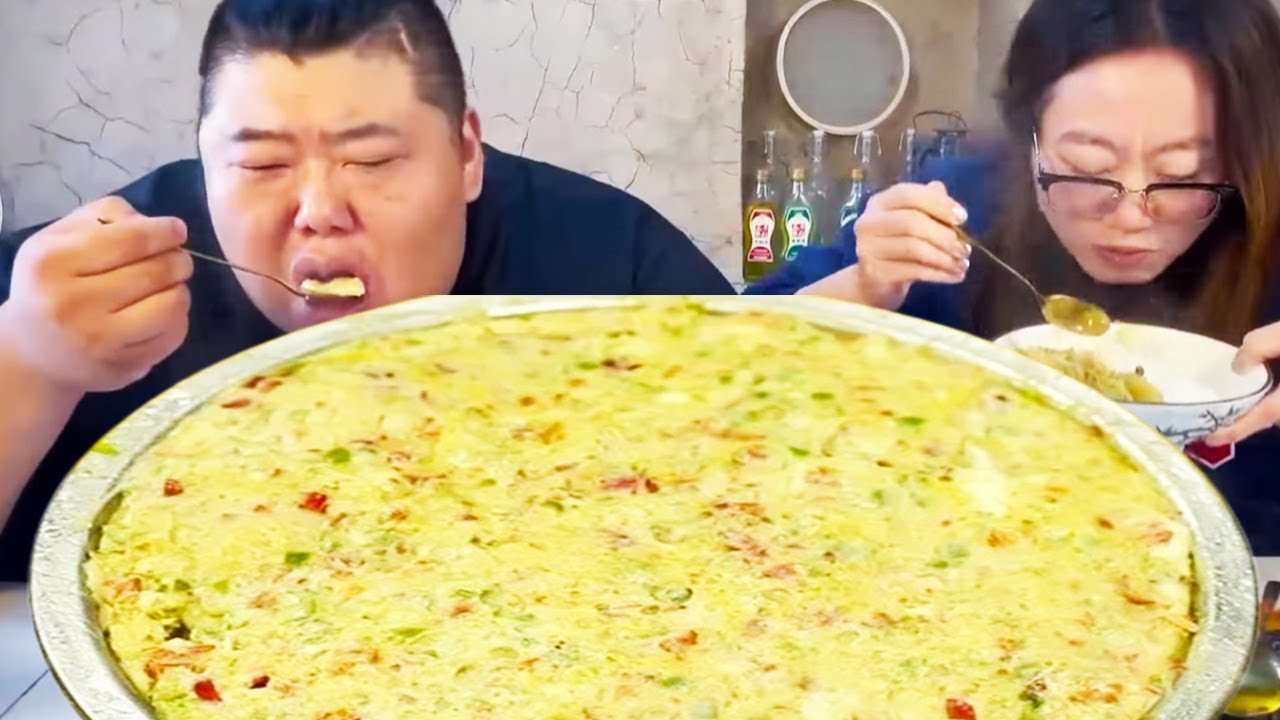 The ultimate egg cake! Egg custard with steamed eggplant!