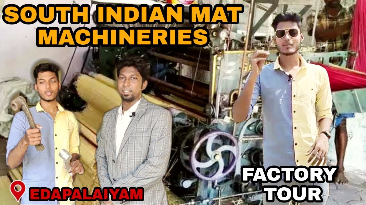Korai Mat Weaving Machine | Pattamadai Mat | South India Mat Makers | ||#AravisFam||