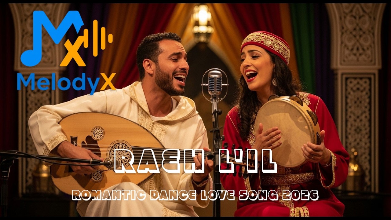 RAEH L'IL 🌙❤️ 🎶 | Romantic Dance Love Song 2026 🎵 | MelodyX-Officiel