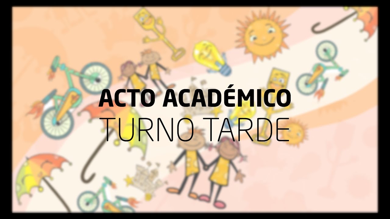 Acto Académico JARDIN I.M.M. - Turno Tarde