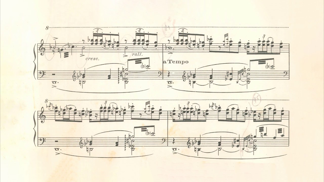 Villa-Lobos - O passarinho de pano (No.7 de A prole do bebê No.2) (José Echániz, piano)
