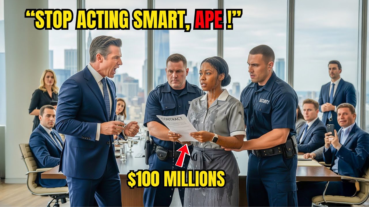 Billionaire Loses a $100M Deal - The Black Maid Takes Over and Seals It in Minutes