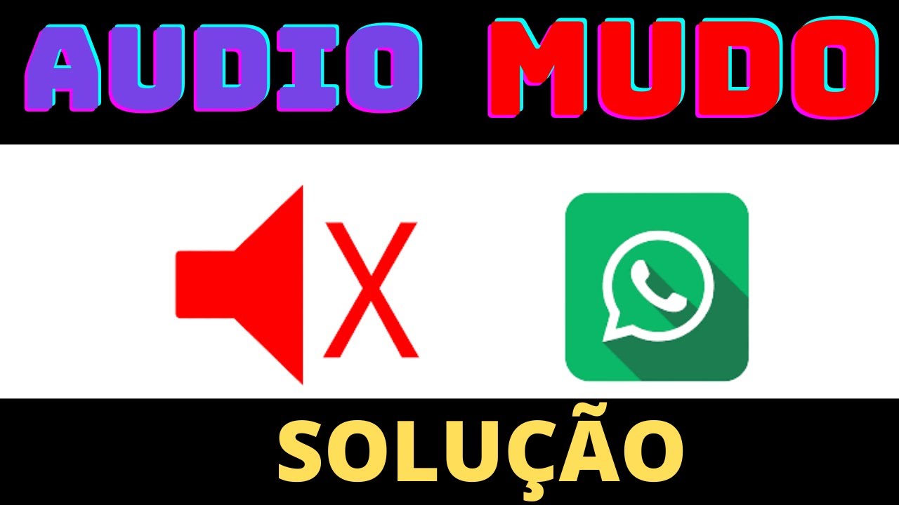 WhatsApp Com audio mudo xiaomi redmi note 8