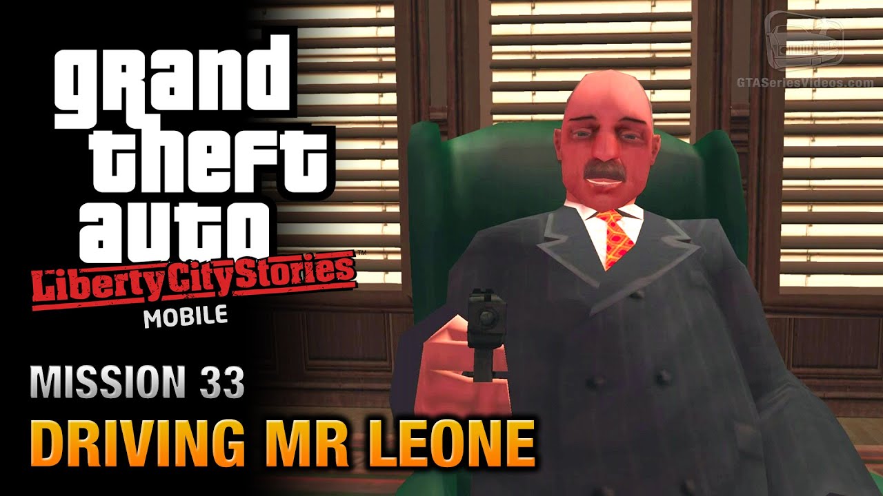 GTA Liberty City Stories Mobile - Mission #33 - Driving Mr Leone