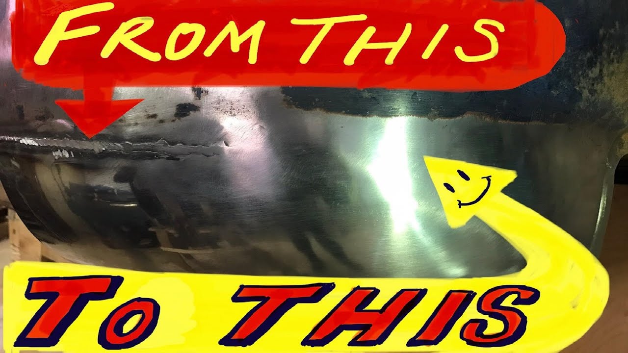 Metal Finishing, Make Weld Seams Disappear