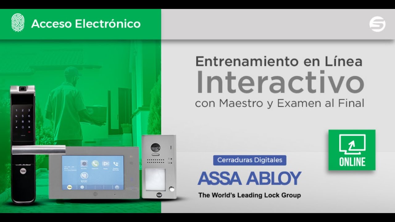 Instalación de cerradura Digital y Video portero YALE-ASSA ABLOY