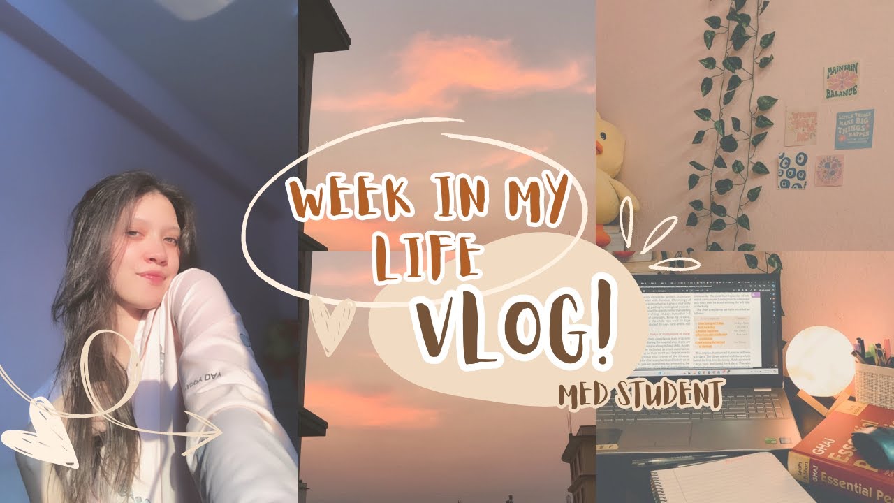 Week In The Life of a Medical Student in Nepal | Pediatric rotation, studying, unboxing, dancing