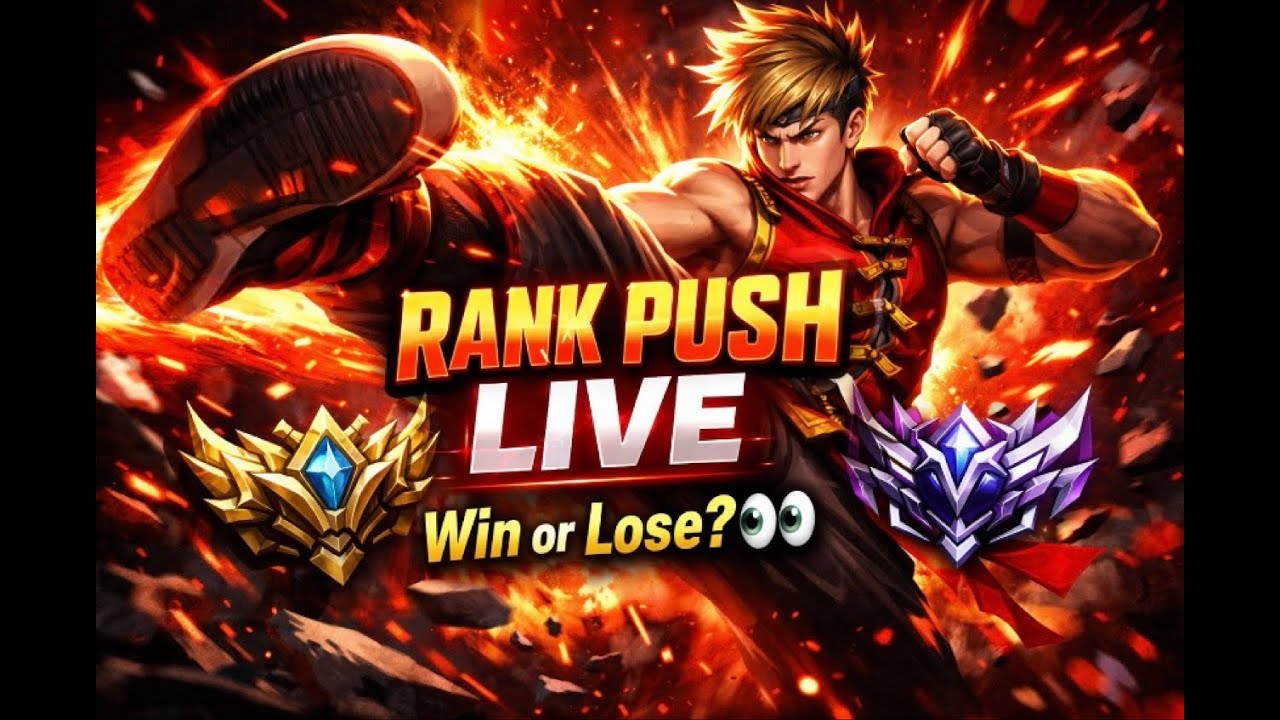 Rank Push 🔥 Road to Mythic (LIVE)