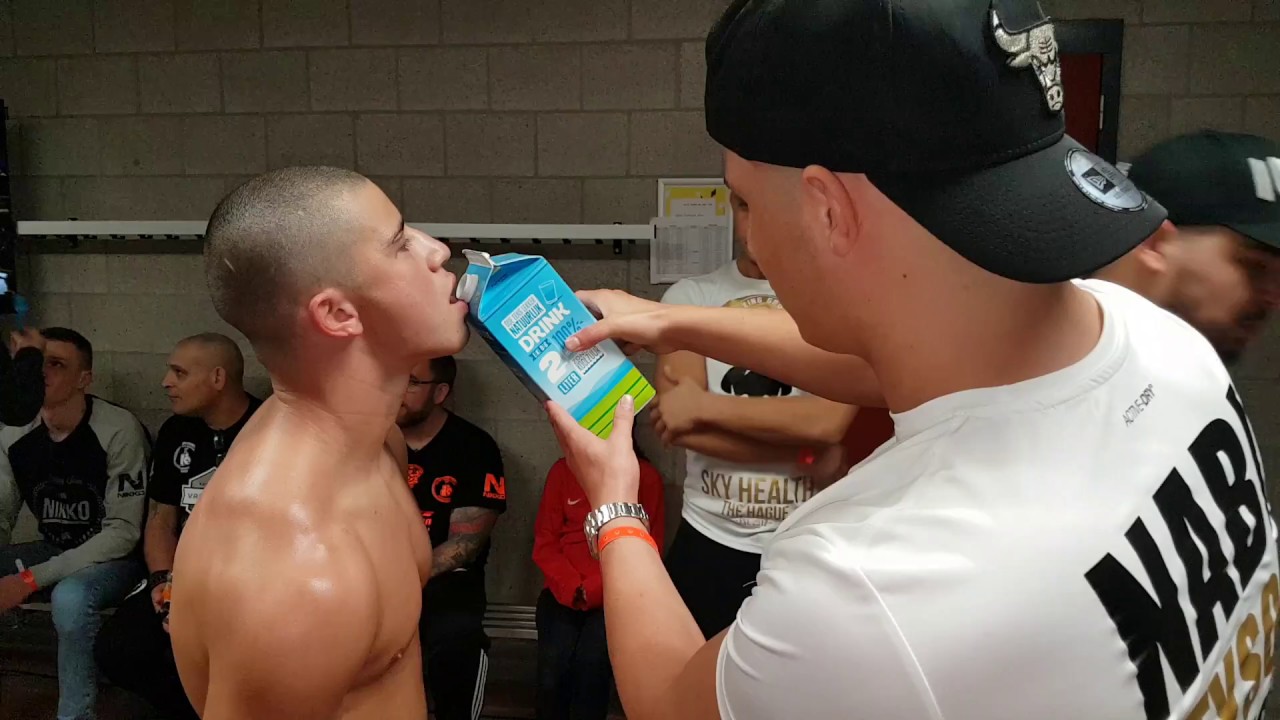 Nabil Haryouli Ko warming up Ringfight Promotions Enfusion 2018
