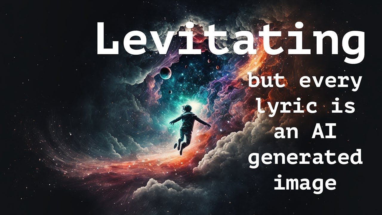 Levitating - But every lyric is an AI generated image (Dua Lipa)
