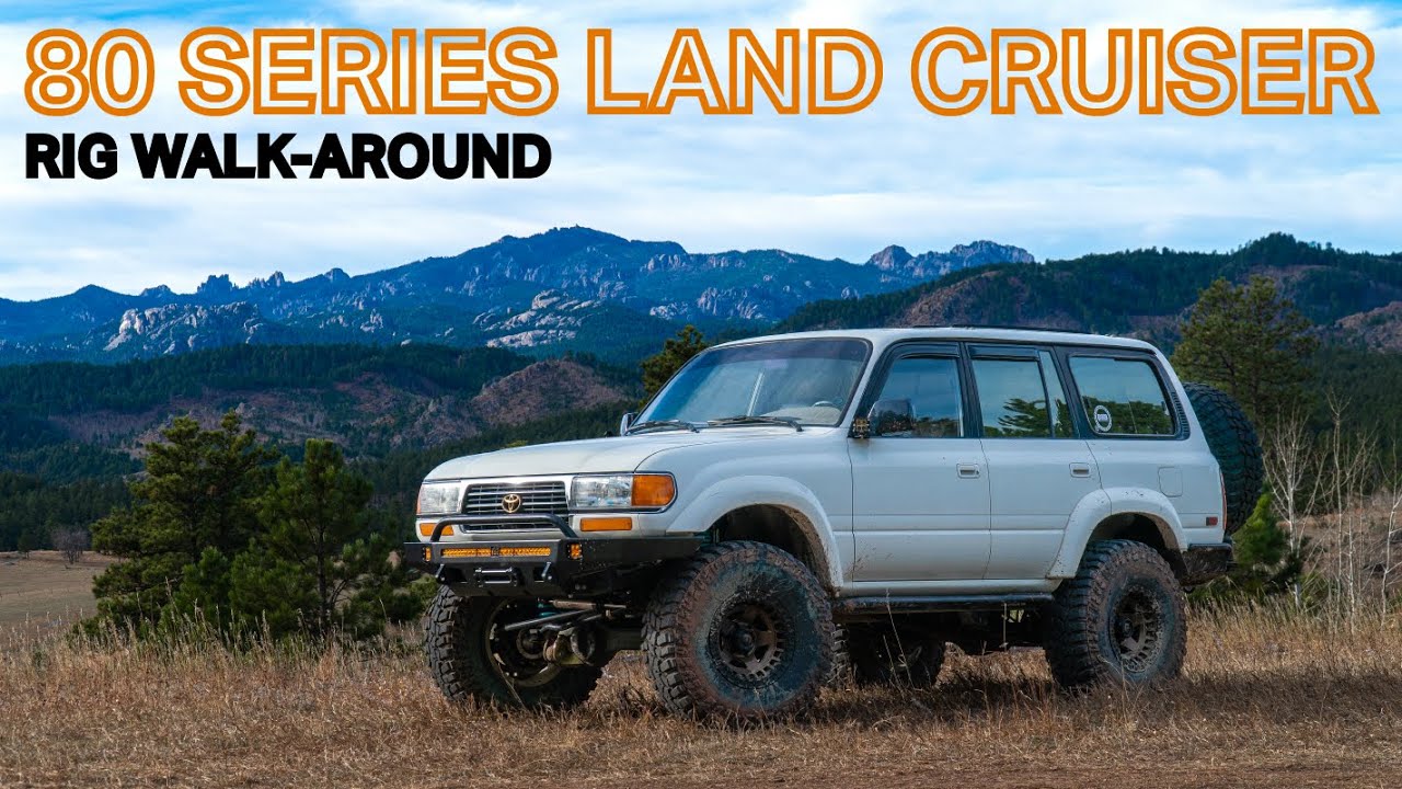 LIFTED Overland Land Cruiser Rig Walk Around | Black Hills Builds | TRIPLE LOCKED | Full Build List!
