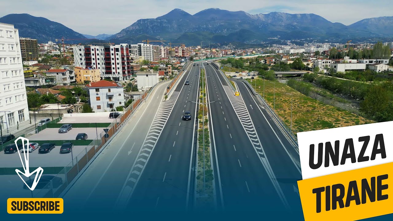 UNAZA E MADHE TIRANE / VIDEO BY DRONE