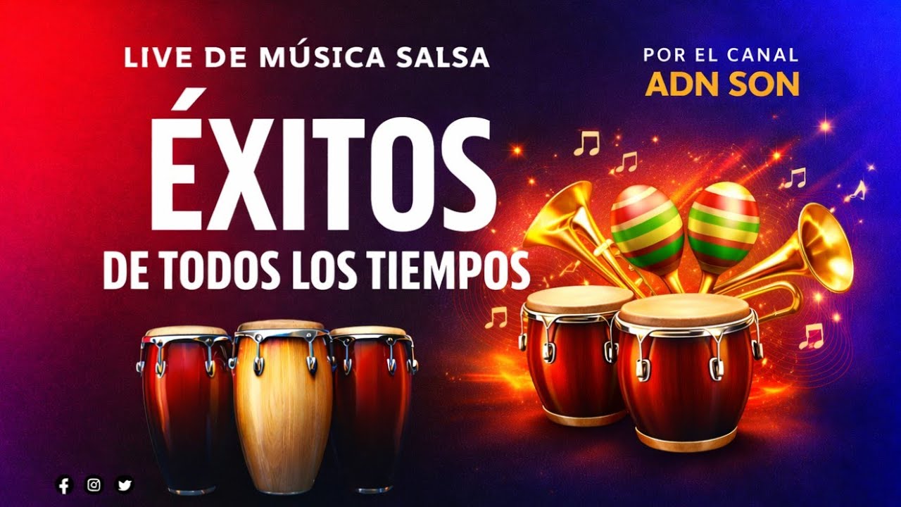 🔥 SALSA: ÉXITOS DE TODOS LOS TIEMPOS 🔥  | EN VIVO POR ADN SON 🔥