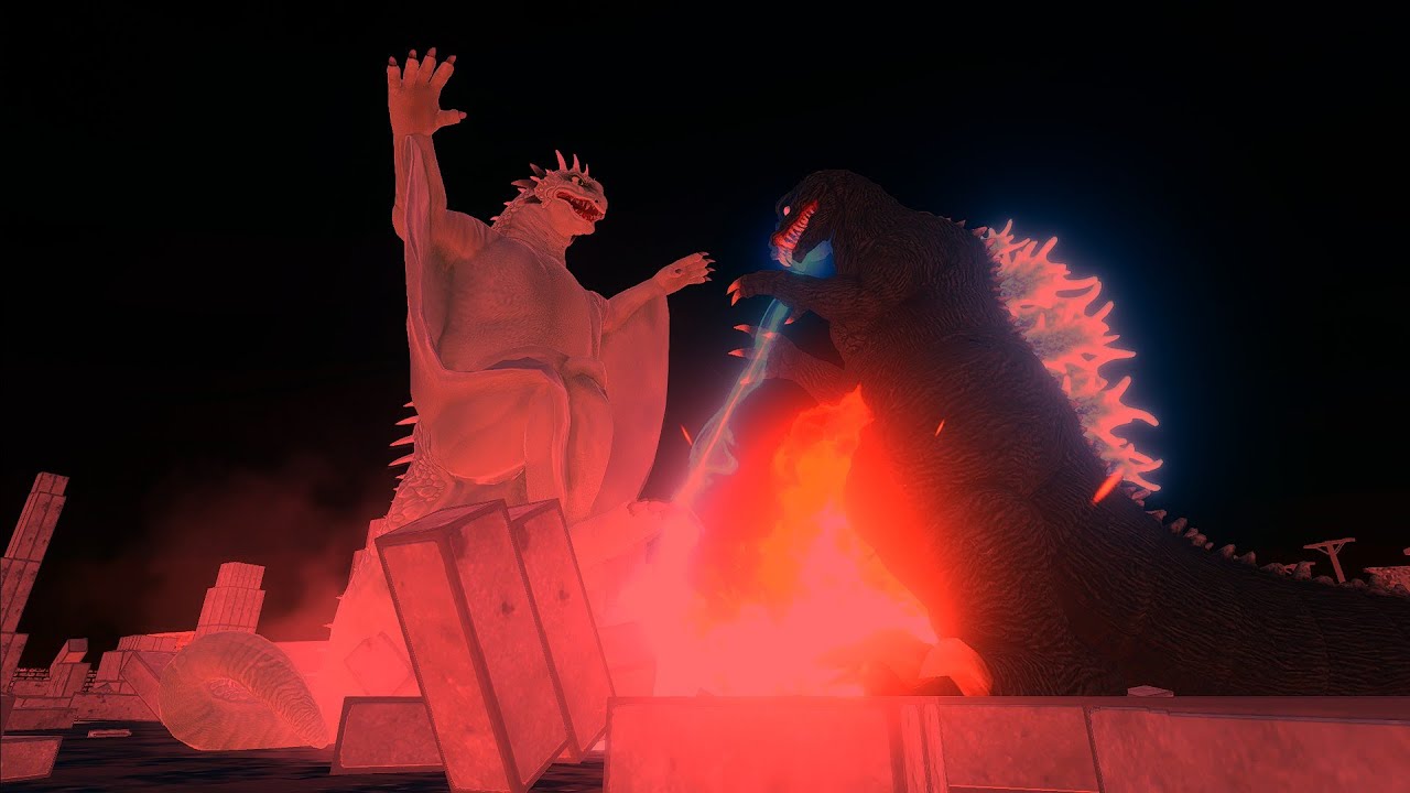 Varan VS GMK Godzilla [Animal Revolt Battle Simulator]