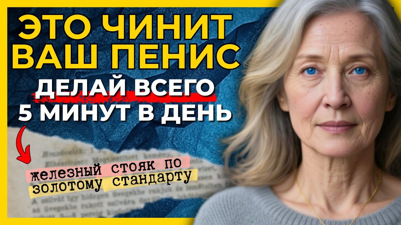 Уролог Объясняет: 5 простых движений для мужской силы после 60