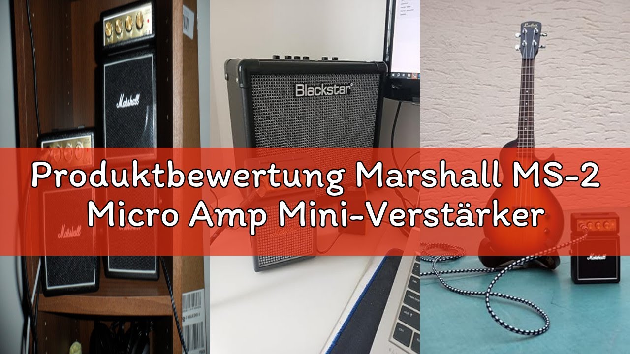 Produktbewertung Marshall MS-2 Micro Amp Mini-Verstärker