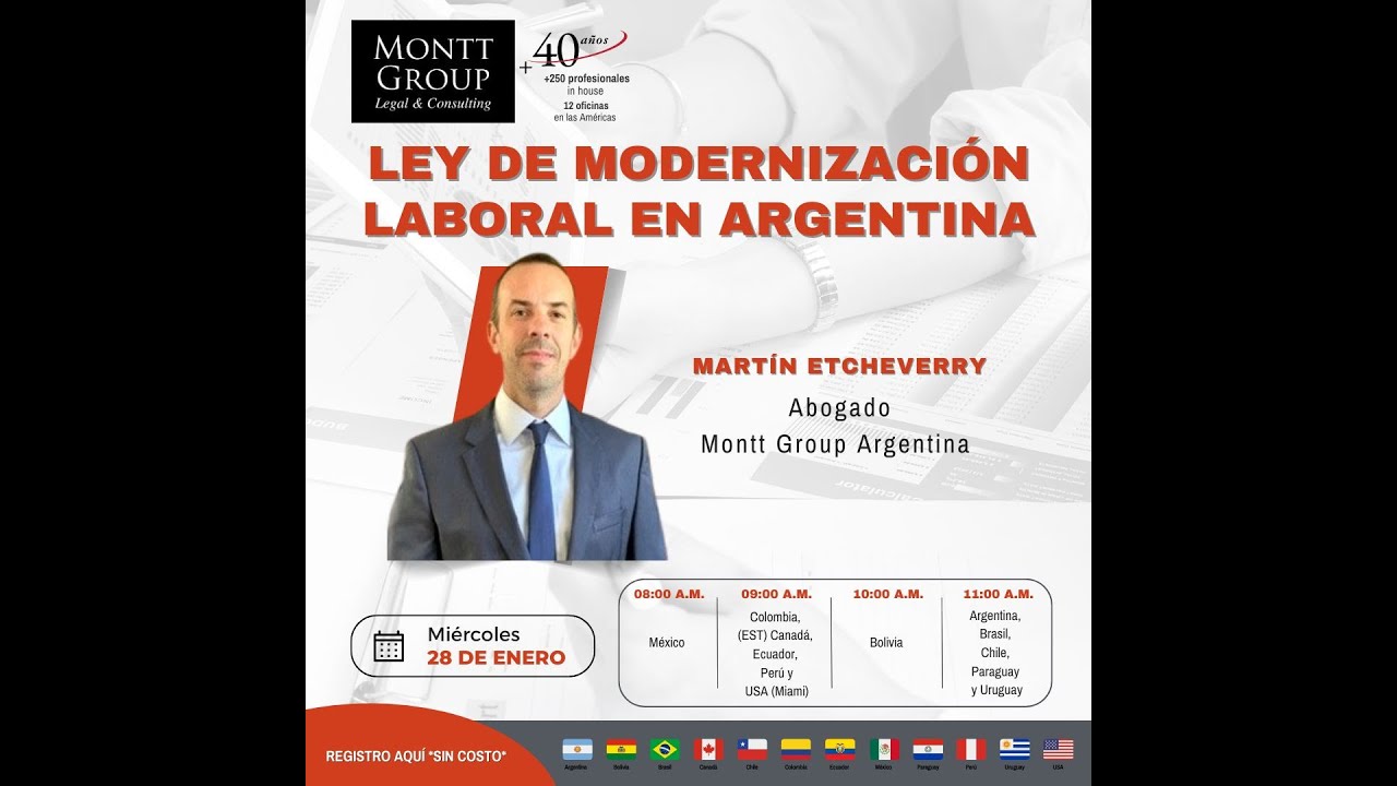 Ley de Modernización Laboral en Argentina 20260128