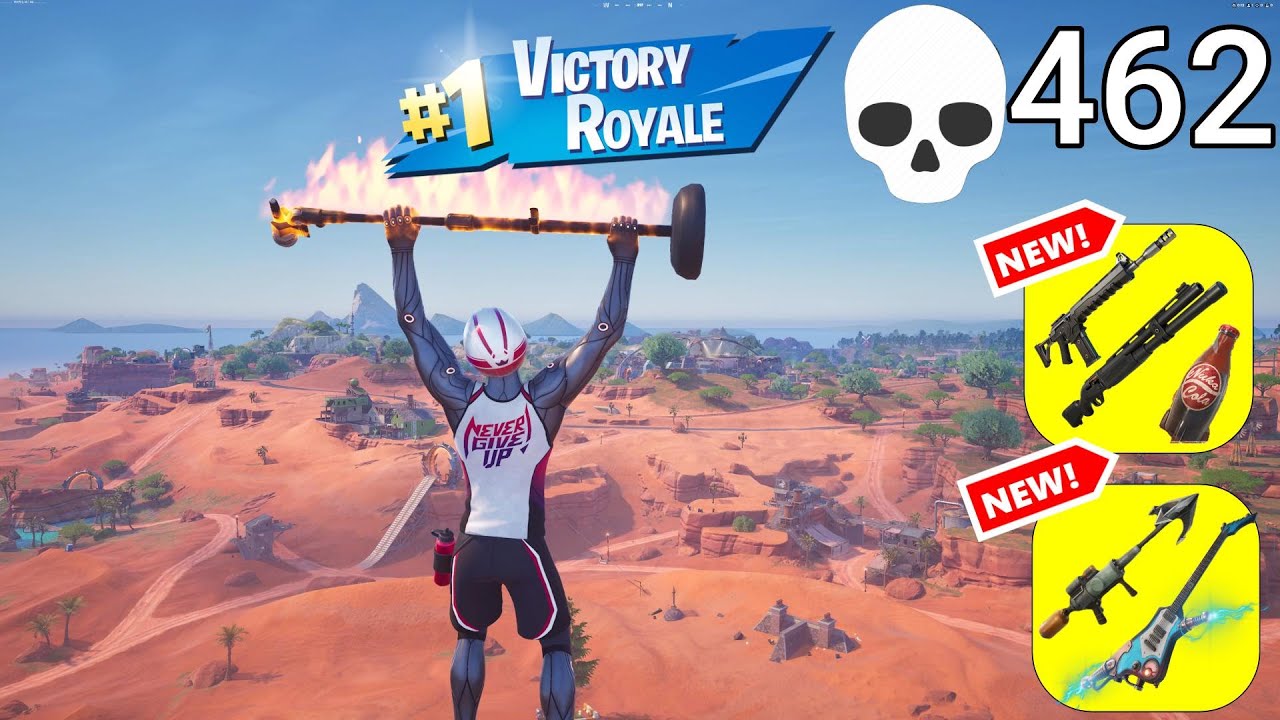 462 Elimination NICK EH 30 Solo Vs Squads Zero Build Gameplay (NEW Fortnite Chapter 5 Season3)