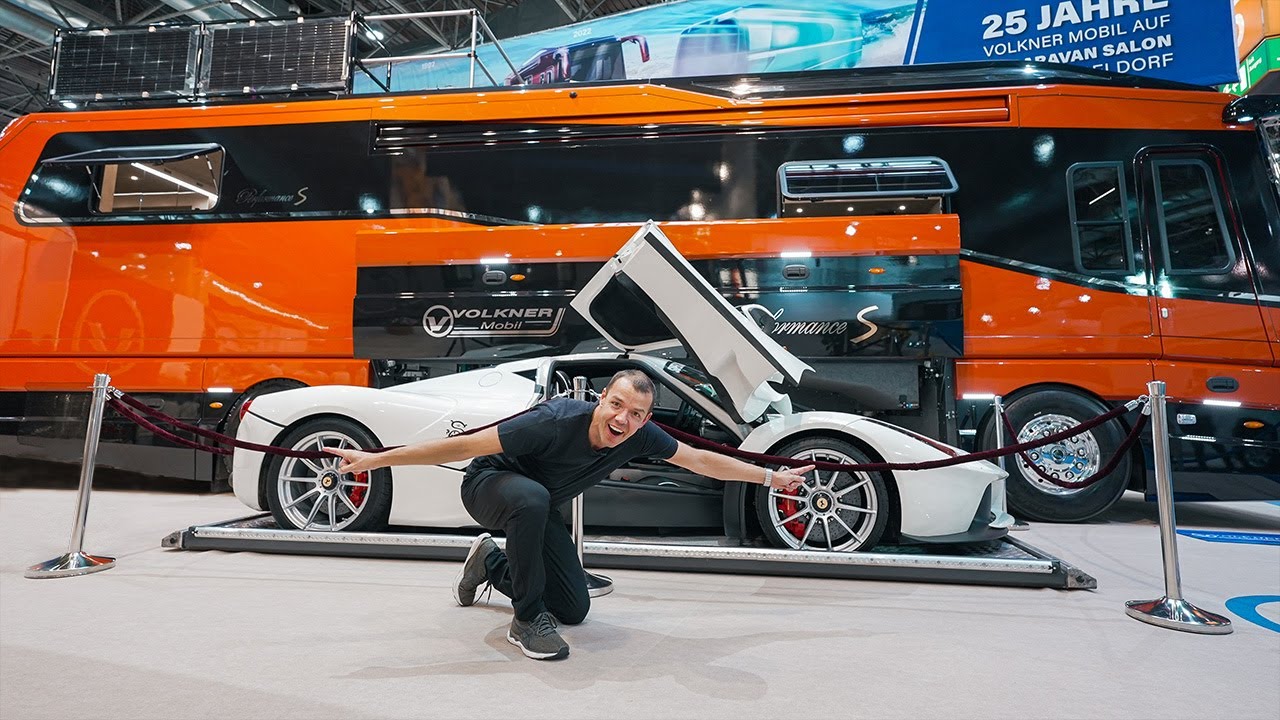50 Millioner DKK! De VILDESTE Autocampere & Campingvogne: Caravan Salon Düsseldorf!