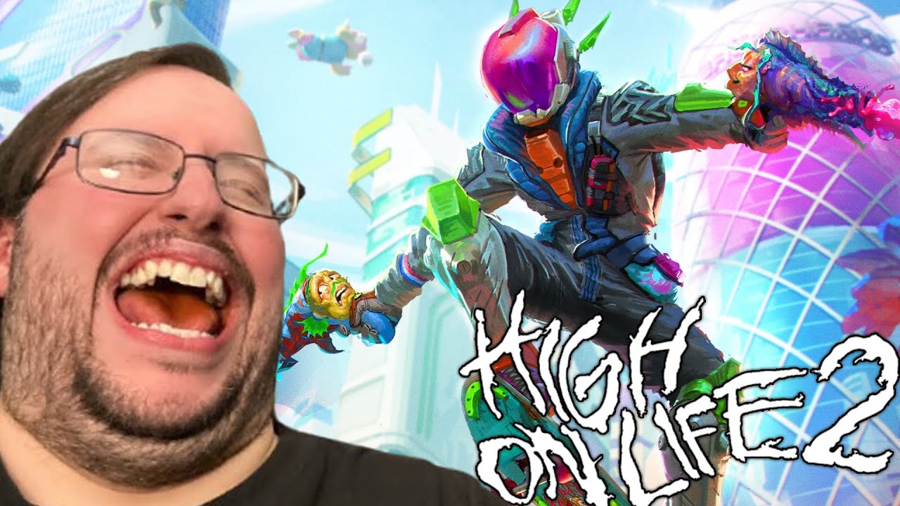 FUNNY GUN MAKES ME LOL! - Gor Plays High on Life 2