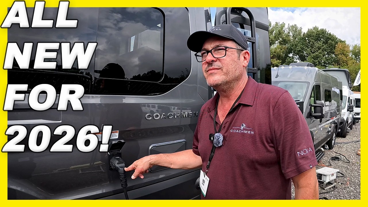 Большие изменения ждут фургоны Coachmen класса B 2026 года!
