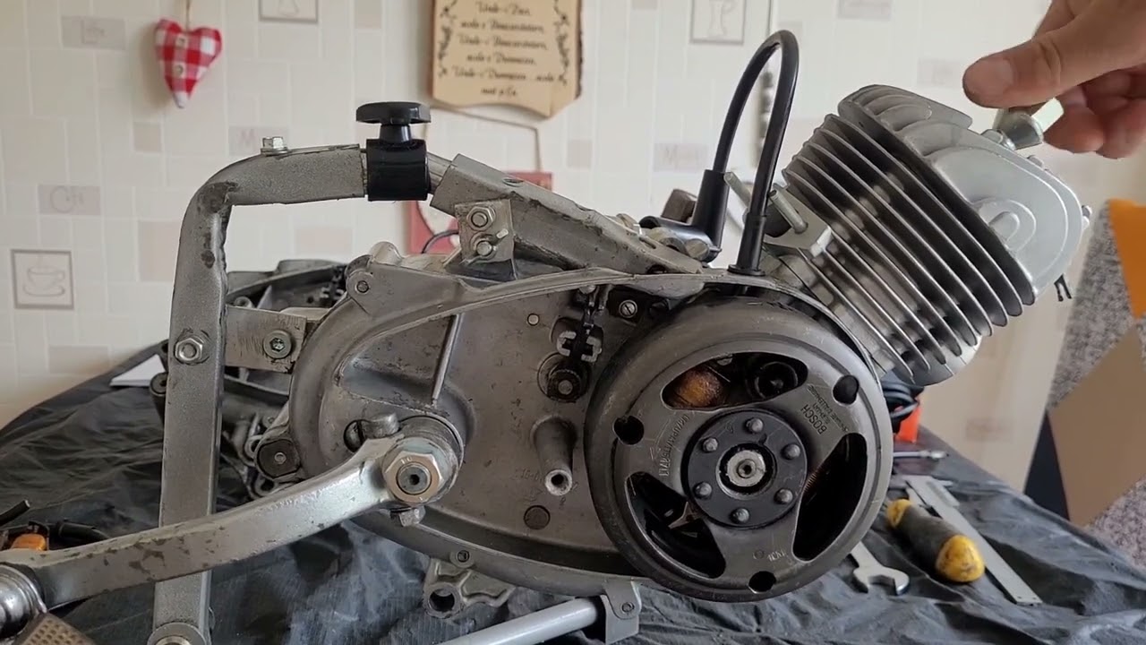NSU QUICKLY 2 Speed engine ignition timing settings/ Set up the timing on a 2 speed QUICKLY engine