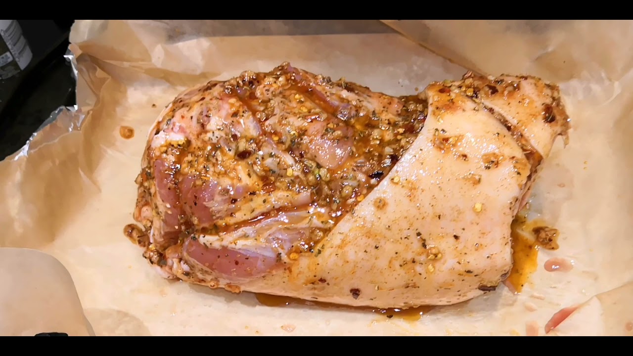 Ciolan de porc la cuptor
