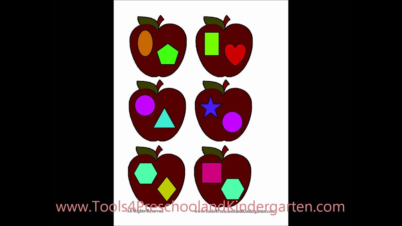 How to Make a File Folder Game - Free Fun Game - Directions Included - Apple Pattern