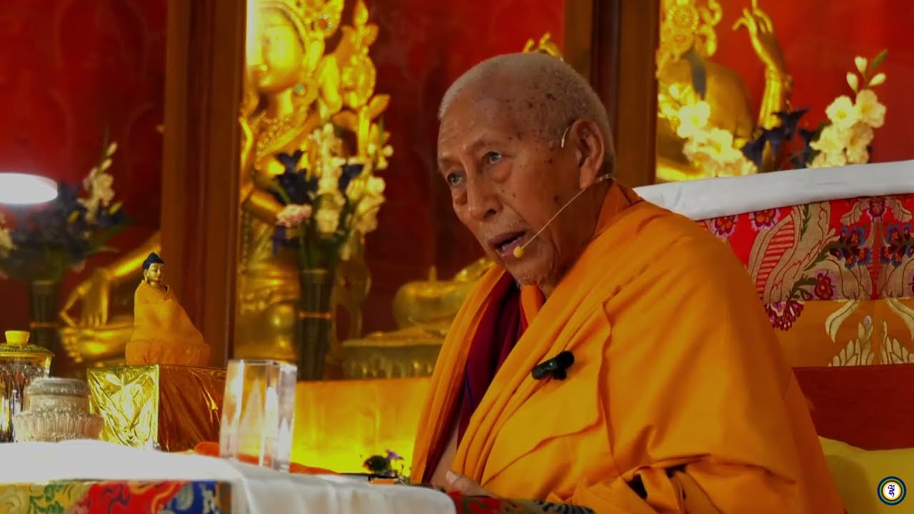 ༧སྐྱབས་རྗེ་སློབ་དཔོན་ཟམ་གདོང་རིན་པོ་ཆེ་མཆོག་གིས་ཤེས་རབ་སྙིང་པོའི་གསུང་ཆོས་གནང་བ།༼ཉིན་གསུམ་པ།༽