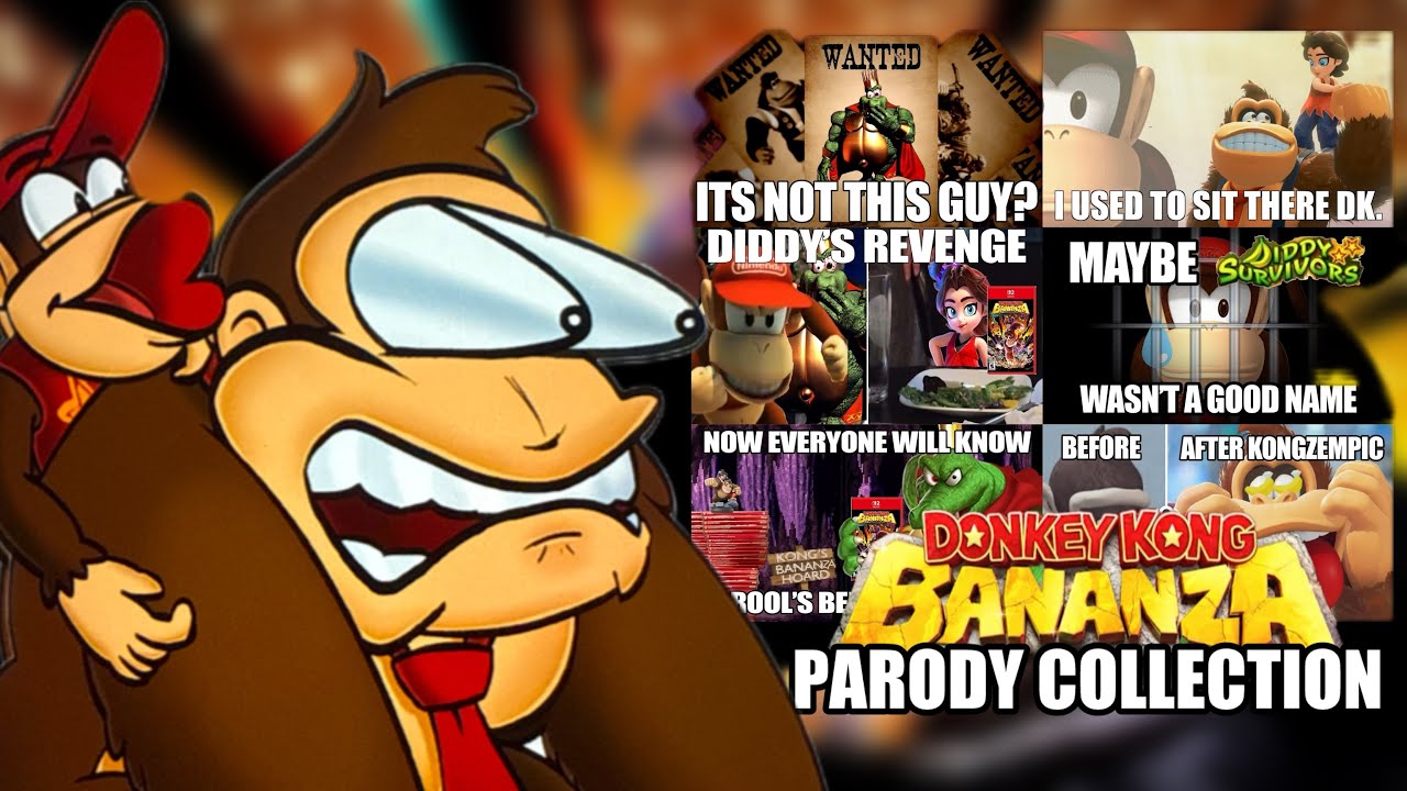 Donkey Kong Bananza Parody Collection | Vol. 1