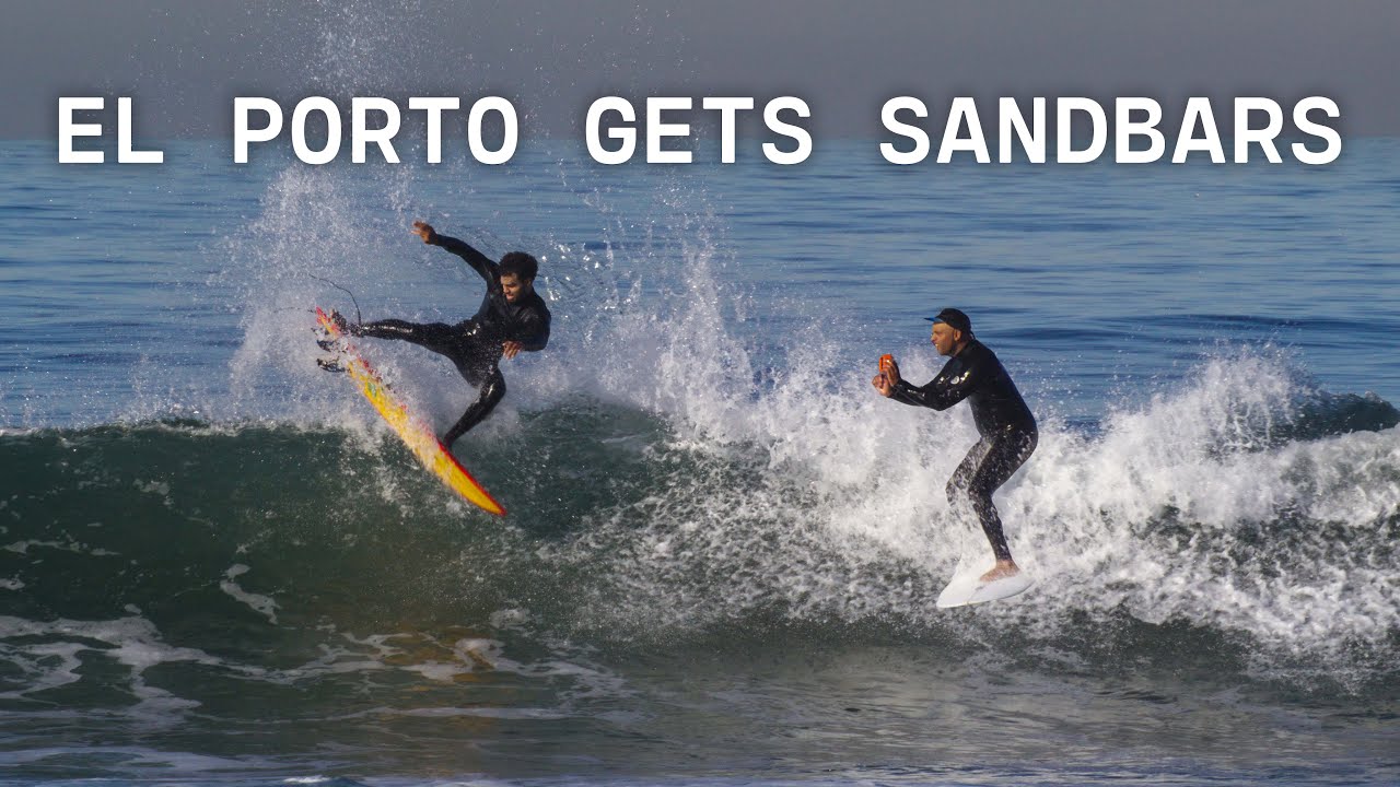 LA Surf Lines Up at El Porto (finally)