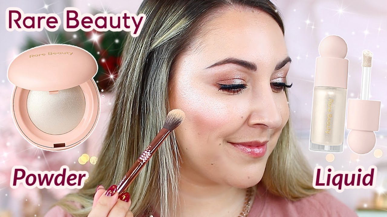 NEW Rare Beauty Positive Light Silky Touch Highlights vs. Positive Light Liquid Luminizers 🌟