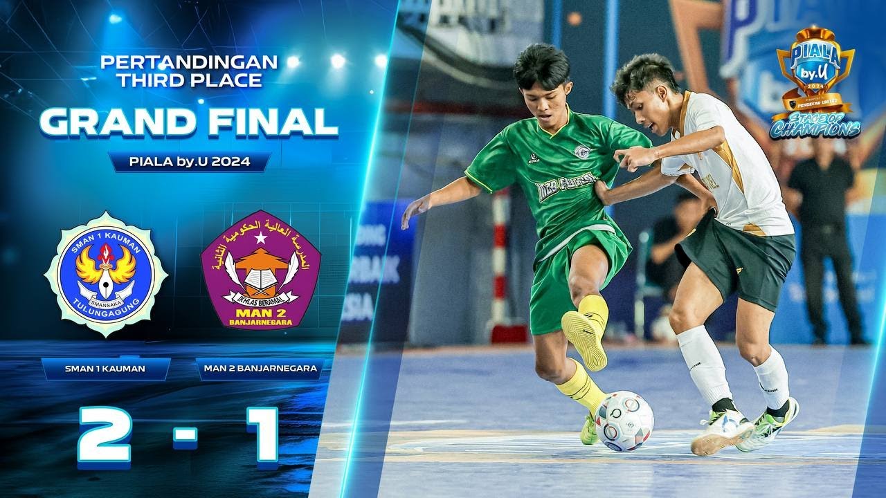 SMAN 1 KAUMAN vs MAN 2 Banjarnegara | FULL MATCH | THIRD PLACE - GRAND FINAL PIALA by.U 2024