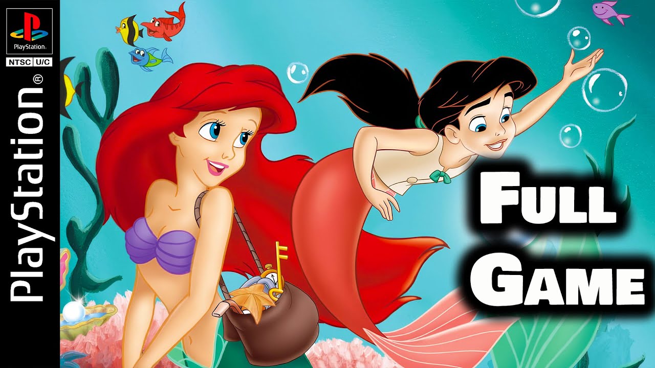Disney's The Little Mermaid 2: PS1 - Full Walkthrough (No Commentary)