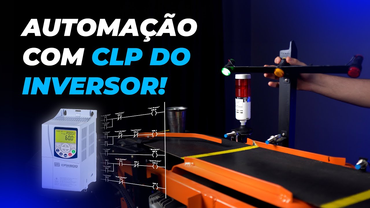 Automação com CLP Interno do Inversor de Frequência! CFW-500