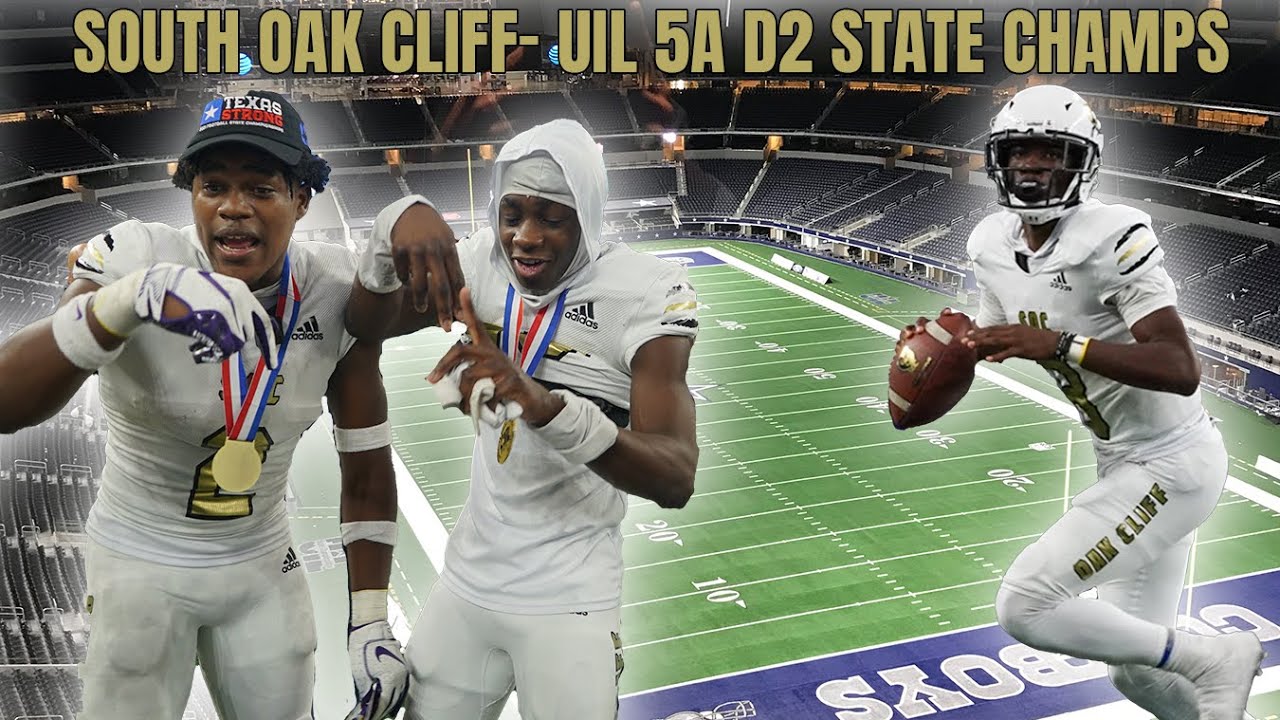 🔥VYPE🔥 South Oak Cliff vs Liberty Hill Texas High School Football | 5A-D2 State Championship