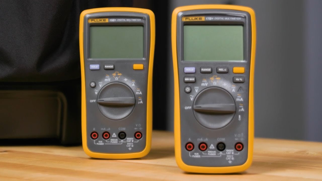 Fluke 15B+ and Fluke 17B+ Digital Multimeters