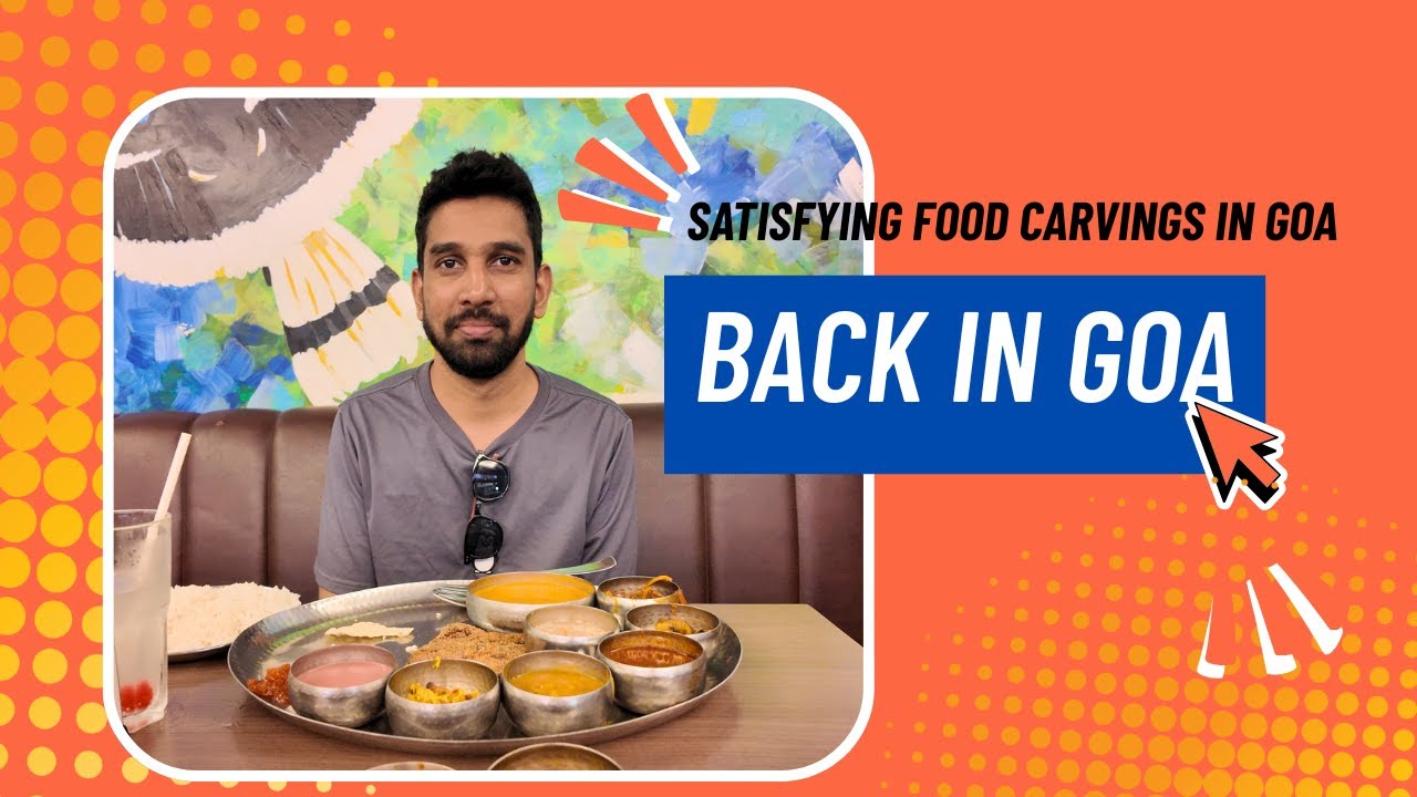 The first thing we did in Goa is eat fish thali! 