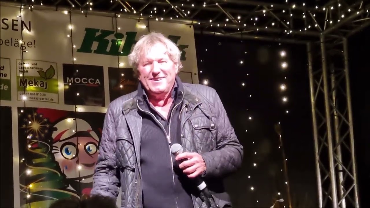 Bernhard Brink - live auf dem Steeler Weihnachtsmarkt 2023