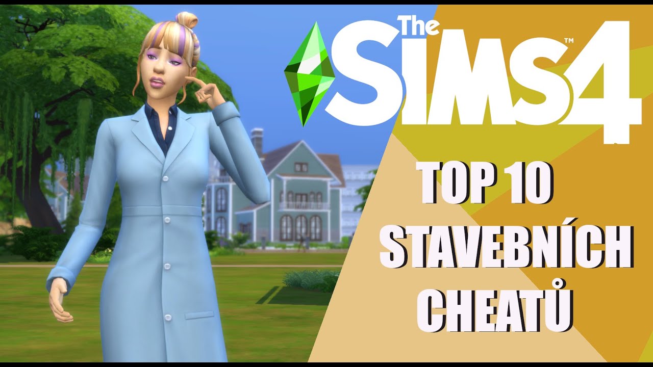 🔧TOP 10 stavebních cheatů 🔨 v The Sims 4