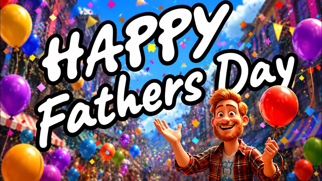 Happy Father&rsquo;s Day Song 👨&zwj;👧💙 | Thank You Dad & Daddy Singalong | Bluebird Sing Song