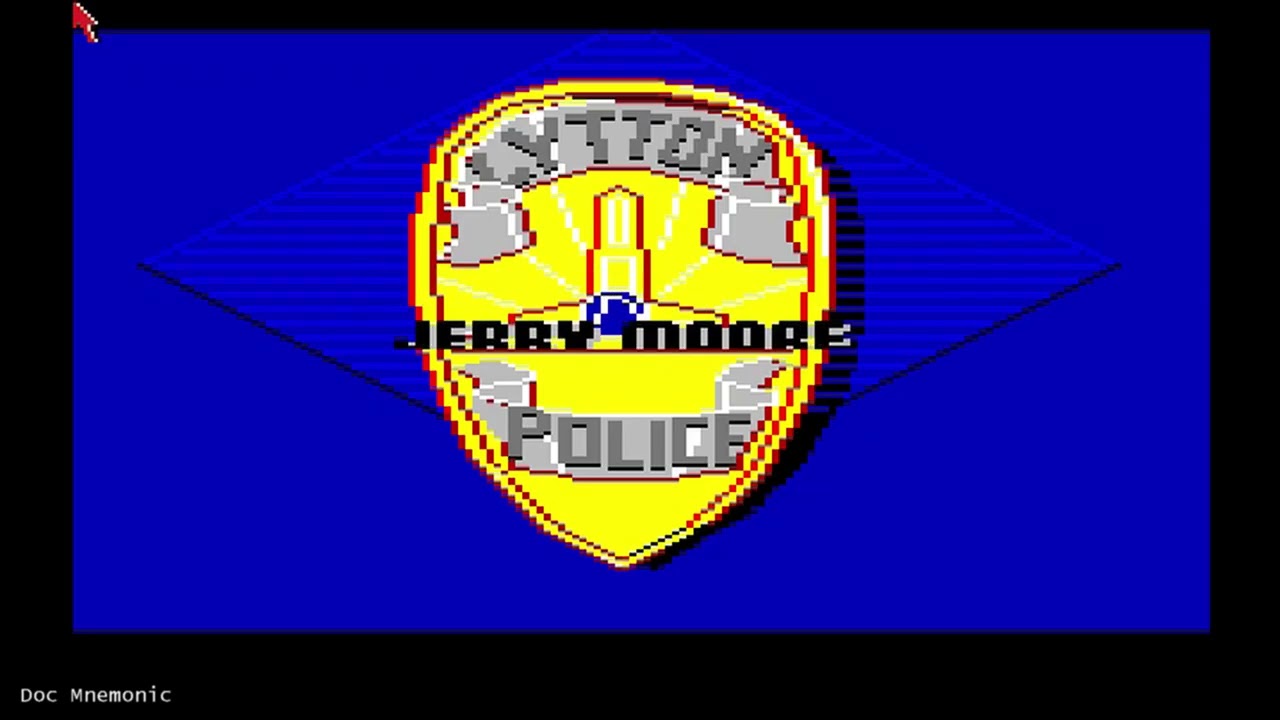 Police Quest Intro | Amiga