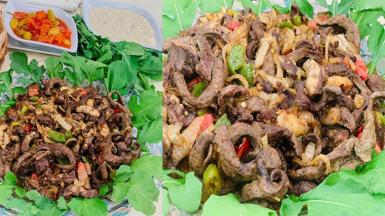 طريقة عمل كبدة بالبصل | العزومة مع الشيف فاطمة أبو حاتي
