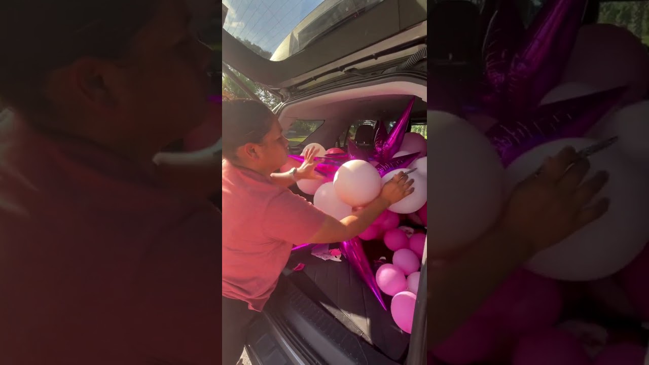POPPING 💥 and CLEANING UP 🧹 THE BALLOONS