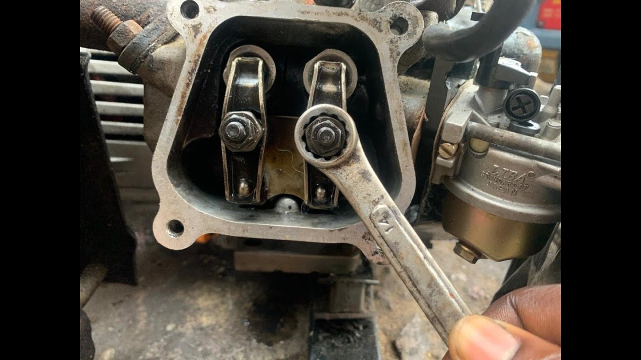 How to set valve lash clearance for gasoline generator