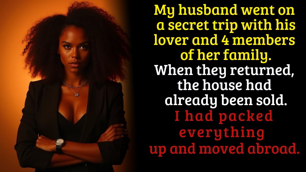 My Husband Took a Secret Trip With His Lover — I Sold the House and Disappeared