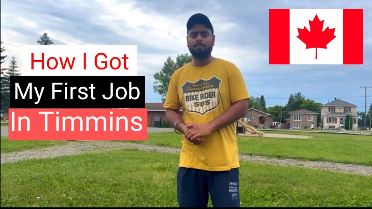 HOW I GOT MY FIRST PART-TIME JOB IN TIMMINS || CANADA
