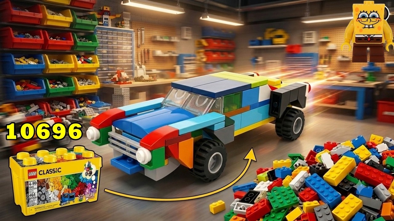 LEGO Classic 10696: How to Build This Legendary Car?